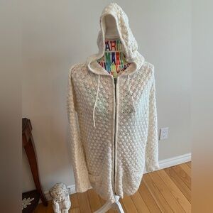 Garage Cream Knit Sweater